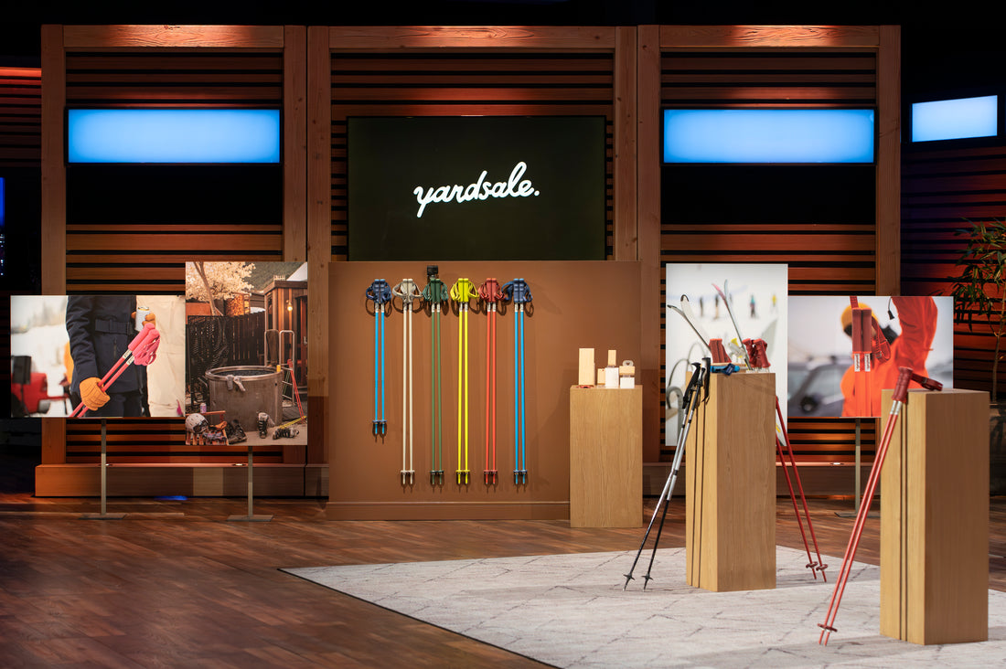 Bringing Magnetic Ski Poles to Shark Tank: Yardsale on The Big Screen