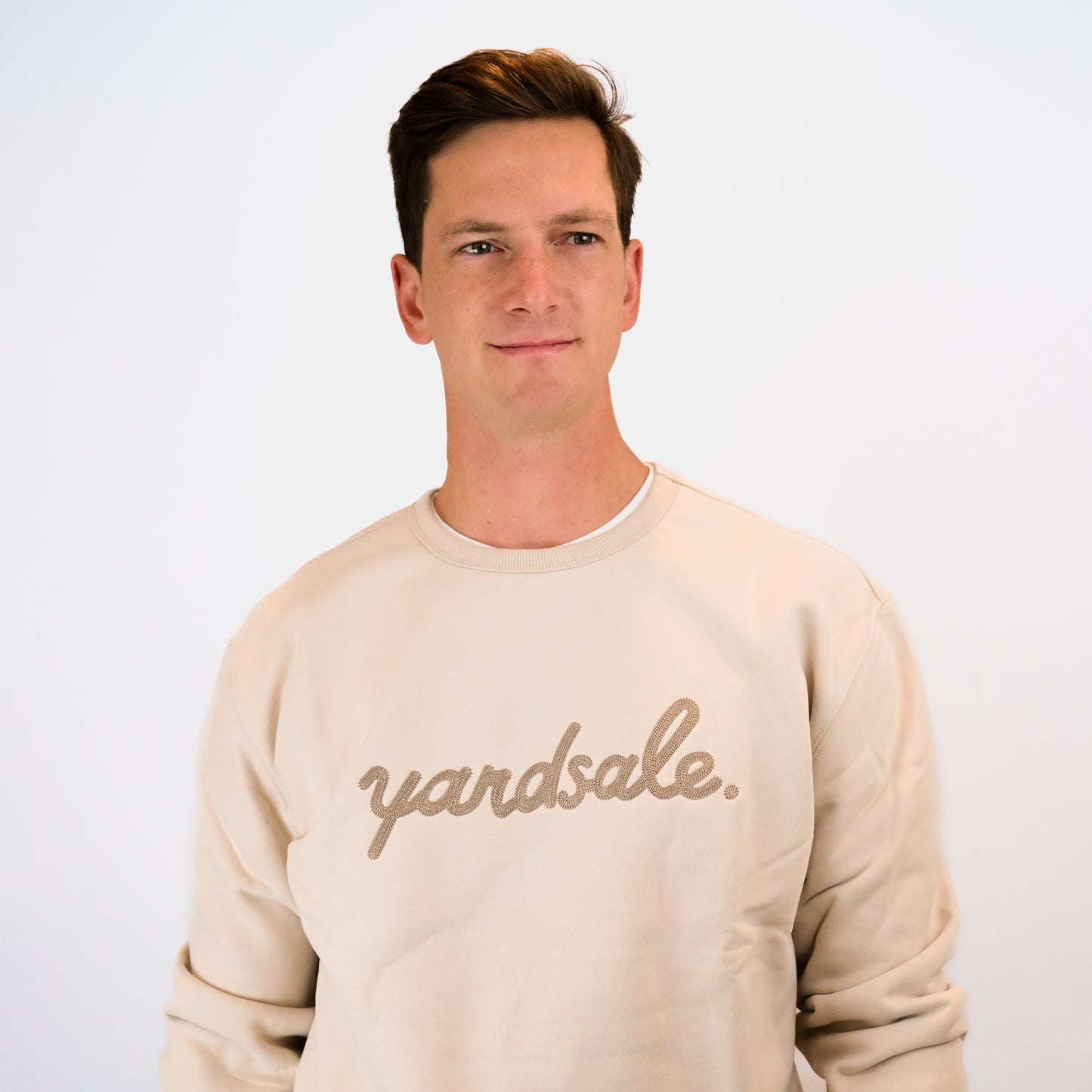 Men's Chain Stitch Crewneck