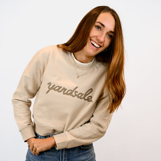 Women's Chain Stitch Crewneck